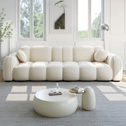 AAH Home  Light Luxury Fabric Cloud Shaped Sofa set for Livingroom