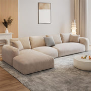 AAH Home Fleece Fabric Overstuffed Multifunction Sofa set for Livingroom Office