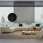 AAH Home - Sectional Sofa - Beige - Solid Wood