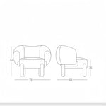 AAH Home - Dining Chair - Beige - Velvet