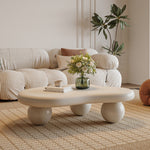 AAH Home - Coffee Table - Cream - Marble