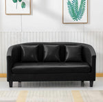 AAH Home - Living Room Sofa - White - Leather