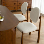 AAH Home - Dining Chair - Cream - Sherpa