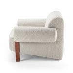 AAH Home - Lounge Chair - Cream - Sherpa