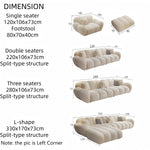 AAH Home - Sofa Set - Beige - Solid Wood