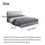 AAH Home Bed Frame Modern King Queen Size for bedroom Without Mattress AAH HOME
