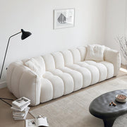 AAH Home Fleece Fabric Overstuffed Multifunction Pumpkin shaped Sofa Chair set for Livingroom Office