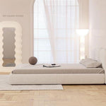 AAH Home - Bed Frame - Off-White - Sherpa