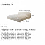 AAH Home - Bed Frame - Beige - Sherpa