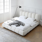 AAH Home - Bed Frame - Cream - Sherpa