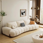 AAH Home Light Luxury Fabric Cloud Shaped Sofa set for Livingroom
