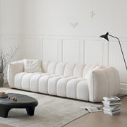 AAH Home Fleece Fabric Overstuffed Multifunction Pumpkin shaped Sofa Chair set for Livingroom Office