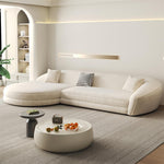 AAH Home - Sectional Sofa - Beige - Solid Wood