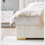 AAH Home - Bed Frame - Off-White - Solid Wood