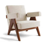 AAH Home - Dining Chair - Cream - Linen