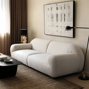 AAH Home Fleece Fabric Overstuffed Multifunction Cloud shaped Sofa Chair set for Livingroom Office