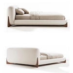 AAH Home - Bed Frame - Cream - Sherpa