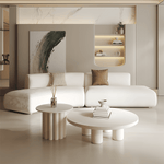 AAH Home - Sofa Set - Off-White - Solid Wood
