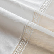 2 Panels Sheer Color Chiffon Tulle Light Window Textile Curtains Drapes for Bedroom Livingroom