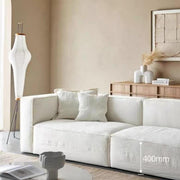 AAH Home Light Luxury Linen Fabric Tofu-block Shaped Sofa set for Livingroom