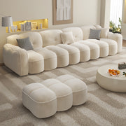 AAH Home Light Luxury Fabric Cloud Shaped Sofa set for Livingroom