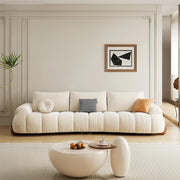 AAH Home Light Luxury Fabric Cloud Shaped Sofa set for Livingroom