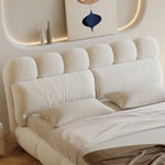 AAH Home - Bed Frame - Beige - Velvet