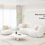 AAH Home - Living Room Sofa - Beige - Metal