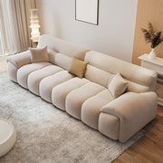 AAH Home Light Luxury Fabric Cloud Shaped Sofa set for Livingroom