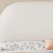 AAH Home Light Luxury Modern  Leather Wrap Bed Frame for Bedroom Without Mattress