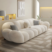 AAH Home Light Luxury Fabric Cloud Shaped Sofa set for Livingroom