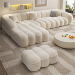 AAH Home - Sofa Set - Off-White - Solid Wood