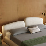 AAH Home - Bed Frame - Cream - Sherpa