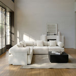 AAH Home - Sofa Set - Off-White - Solid Wood