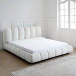 AAH Home - Bed Frame - Cream - Sherpa