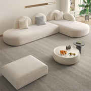 AAH Home Fleece Fabric Overstuffed Multifunction Sofa set for Livingroom Office