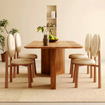 AAH Home - Dining Chair - White - Sherpa