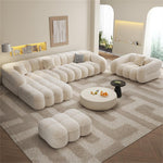 AAH Home - Sofa Set - Off-White - Solid Wood