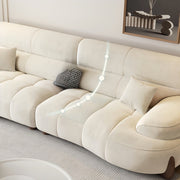 AAH Home Light Luxury Fabric Cloud Shaped Sofa set for Livingroom