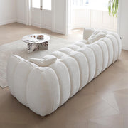 AAH Home Fleece Fabric Overstuffed Multifunction Pumpkin shaped Sofa Chair set for Livingroom Office