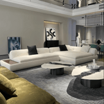 AAH Home - Sofa Set - Off-White - Marble