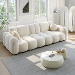AAH Home - Sofa Set - Off-White - Solid Wood