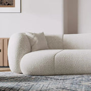 AAH Home Light Luxury Fabric Cloud Shaped Sofa set for Livingroom