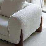 AAH Home - Sectional Sofa - Off-White - Solid Wood