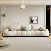 AAH Home Light Luxury Fabric Cloud Shaped Sofa set for Livingroom