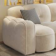 AAH Home Fleece Fabric Overstuffed Multifunction Sofa set for Livingroom Office