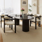 AAH Home - Dining Chair - Off-White - Sherpa
