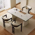 AAH Home - Dining Chair - Off-White - Sherpa
