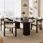 AAH Home - Dining Chair - Off-White - Sherpa