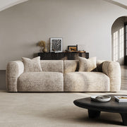 AAH Home Light Luxury Fabric Cloud Shaped Sofa set for Livingroom
